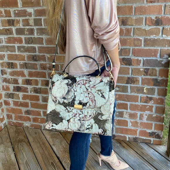 NWT Brahmin Eden Ingrid Satchel - Picture 3 of 14